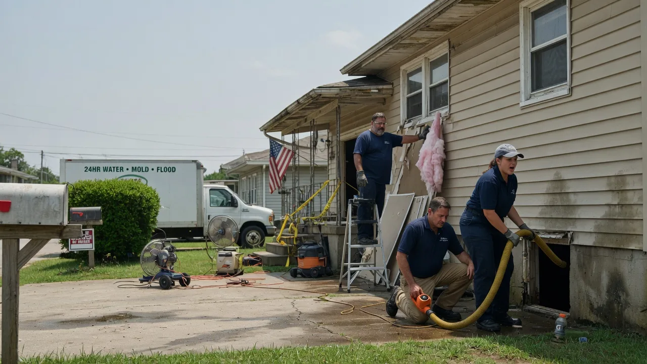 Water Damage Repair in Peggs, OK near me